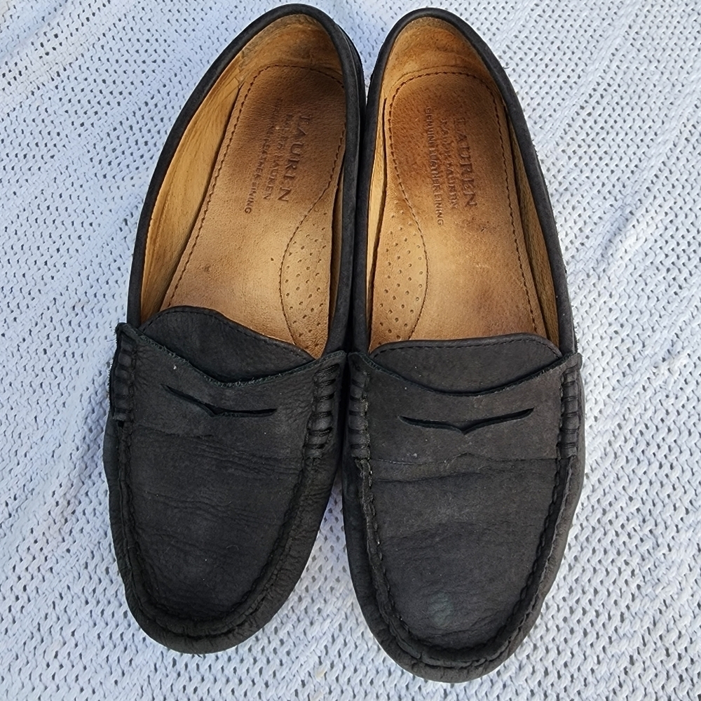 Ralph Lauren Camila driving‎ mocs 8